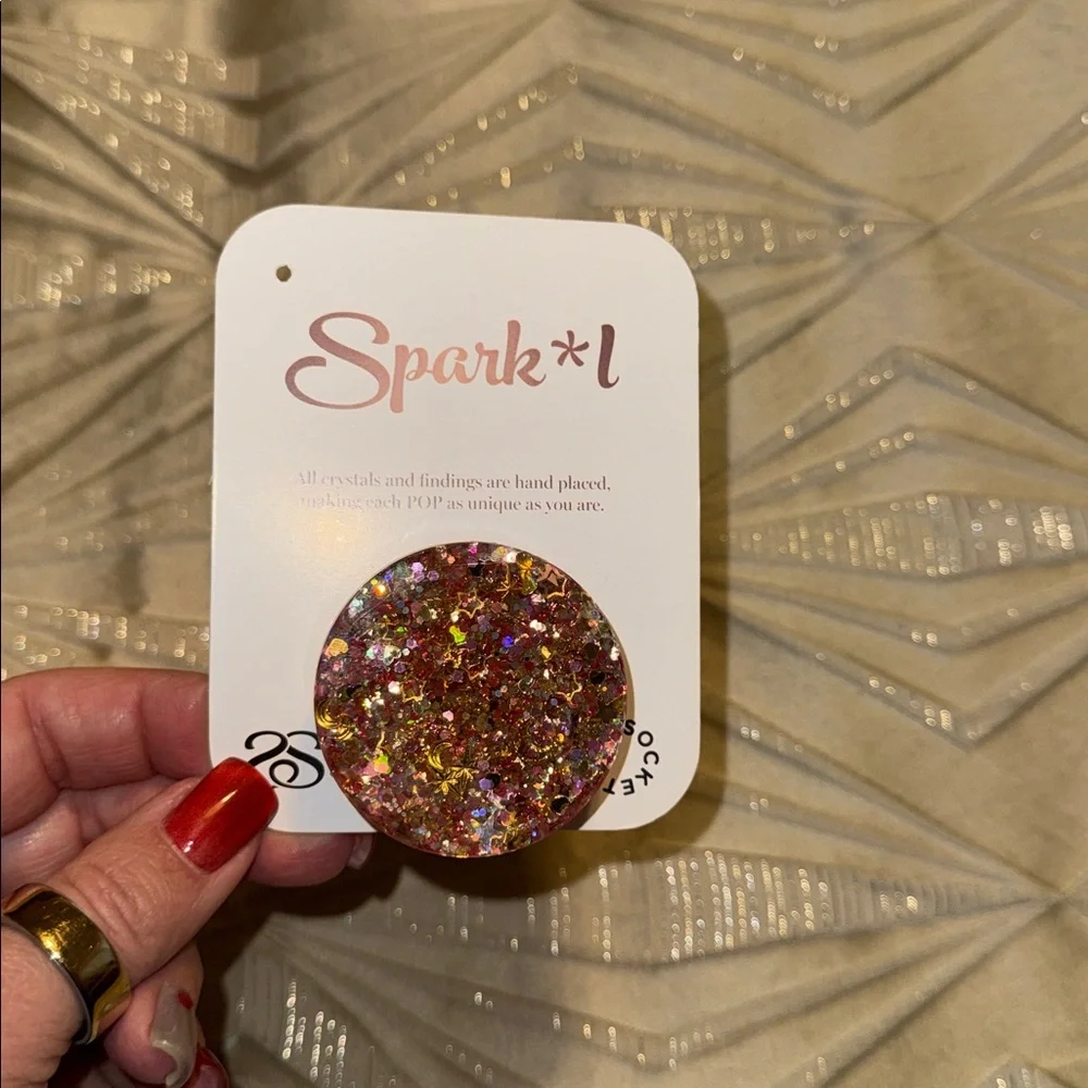 Spark*L Glittery popsocket